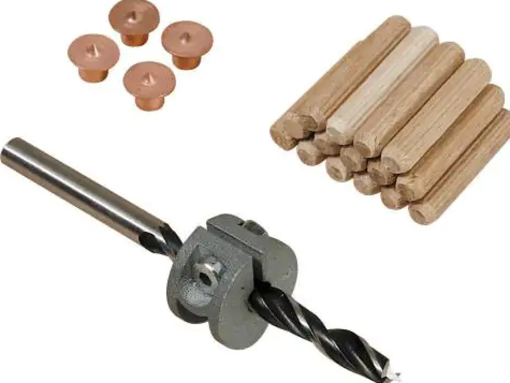 Wolfcraft Sortimentskasten 10 mm Dübel 25 teilig