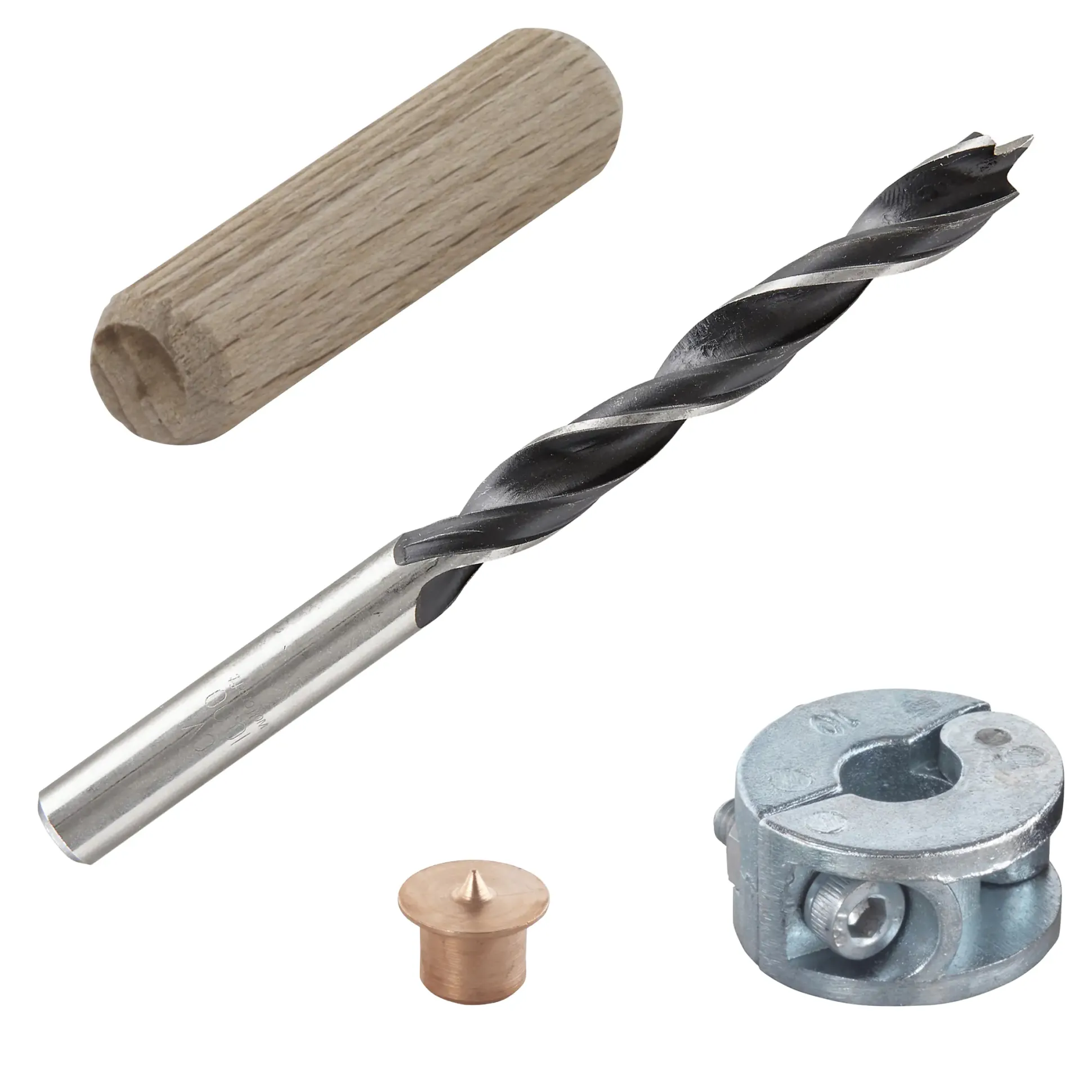 Wolfcraft Sortimentskasten 10 mm Dübel 25 teilig