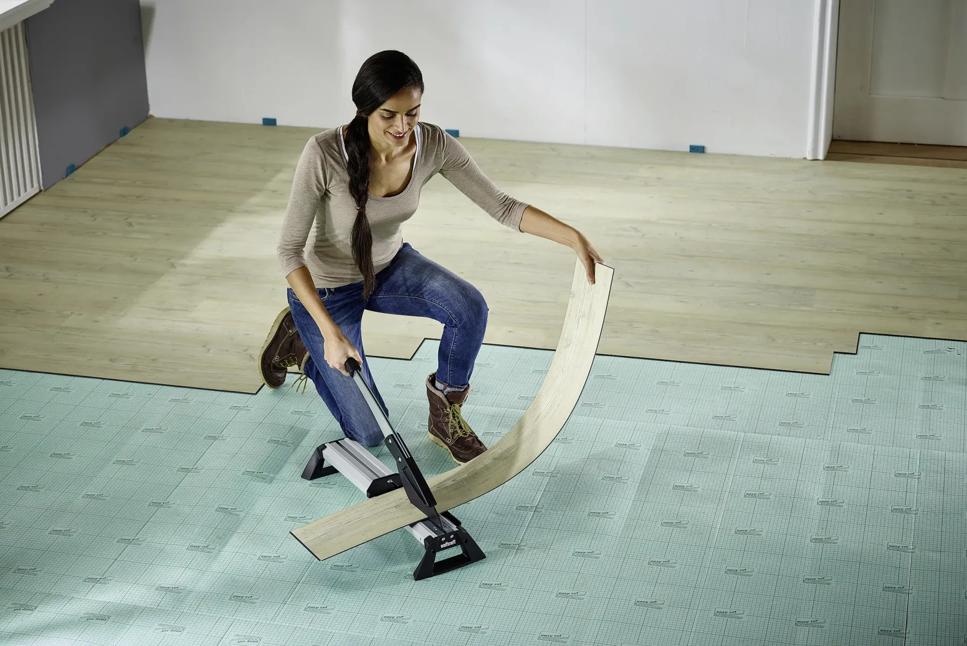 Wolfcraft Vinyl- & Laminatschneider VLC800 bis 11 mm